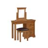 Delta dressing table set with stool and mirror