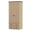 annagh-ivory-2 door x 2 drawer wardrobe