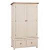 Juliet double wardrobe with drawers